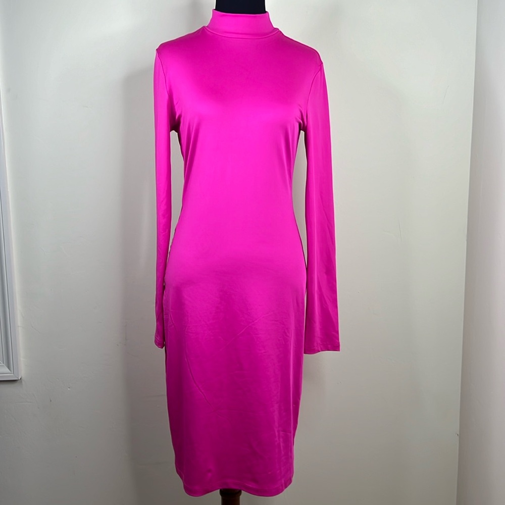 FINESSE Pink Longsleeve Dress M
